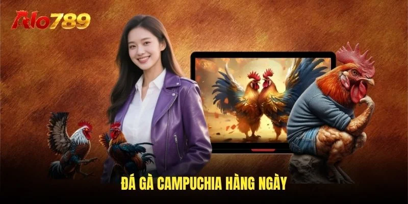 Đá gà Campuchia hàng ngày